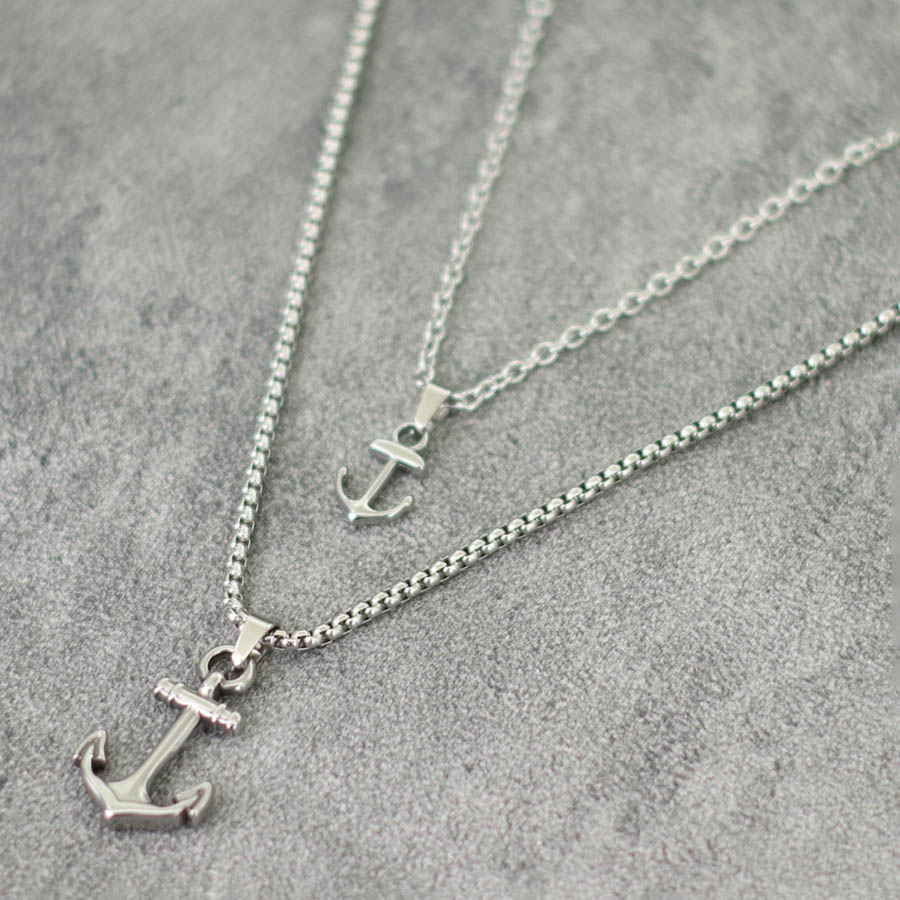 Hiphop Anchor Necklace For Men - đánh giá và giá Battle Rope Anchor