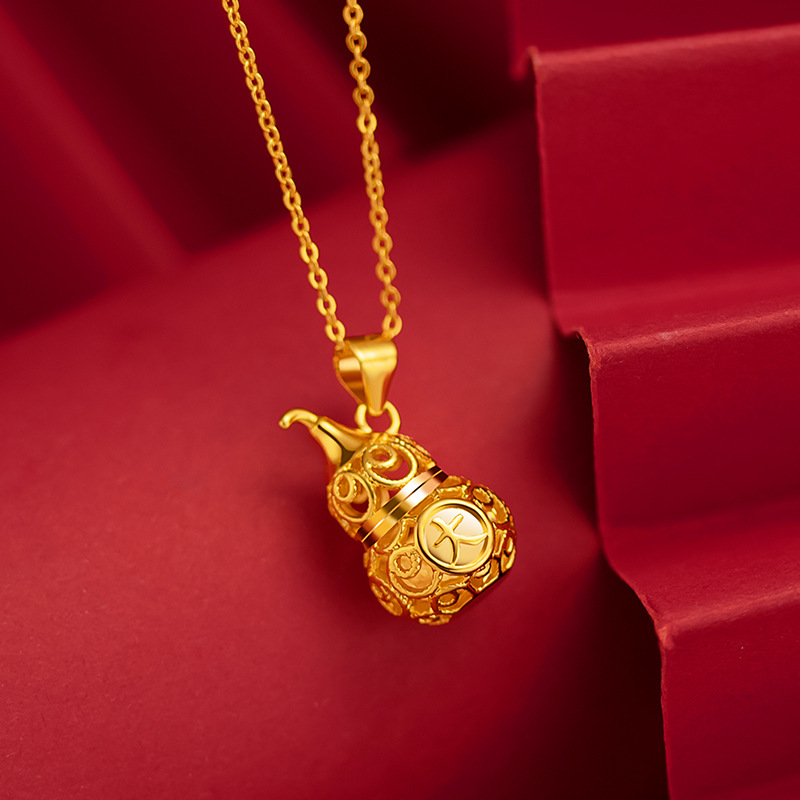 Pure 18K Gold Necklace Lucky H - đánh giá và giá Battle Rope Anchor